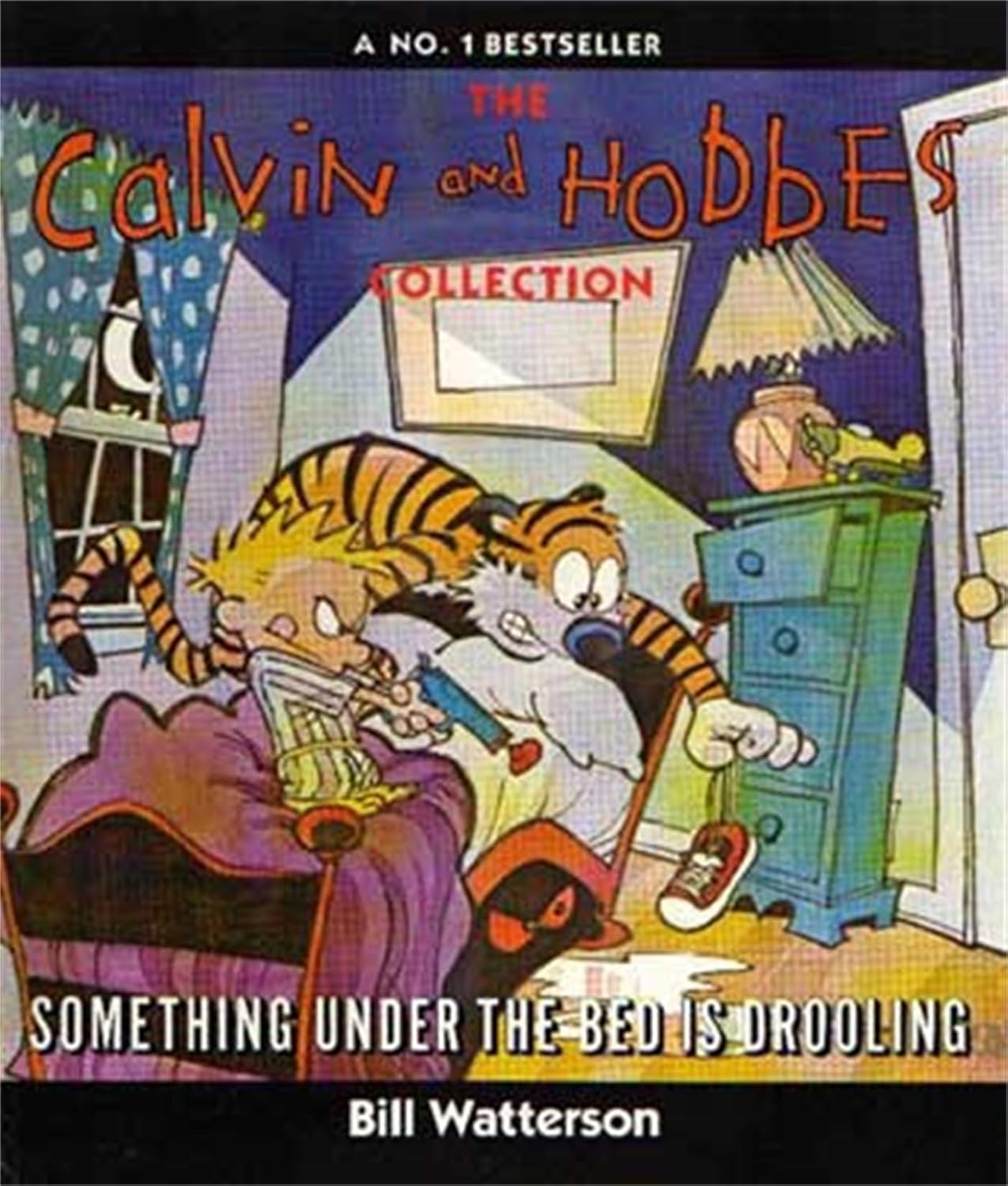 CALVIN & HOBBES SOMETHING UNDER THE BED IS DROOLING
