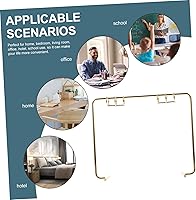 Vista 6 de STOBOK Soporte de calendario de escritorio de 3 piezas, soporte de mesa moderno