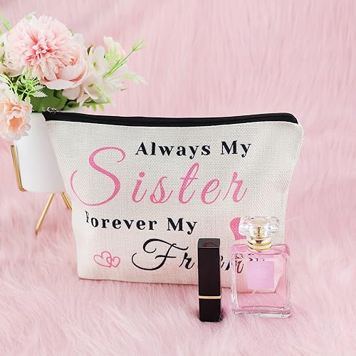 Miniatura 4 de Bolsa de maquillaje inspiradora para regalo, Bolsa de maquillaje de regalo para hermana 6