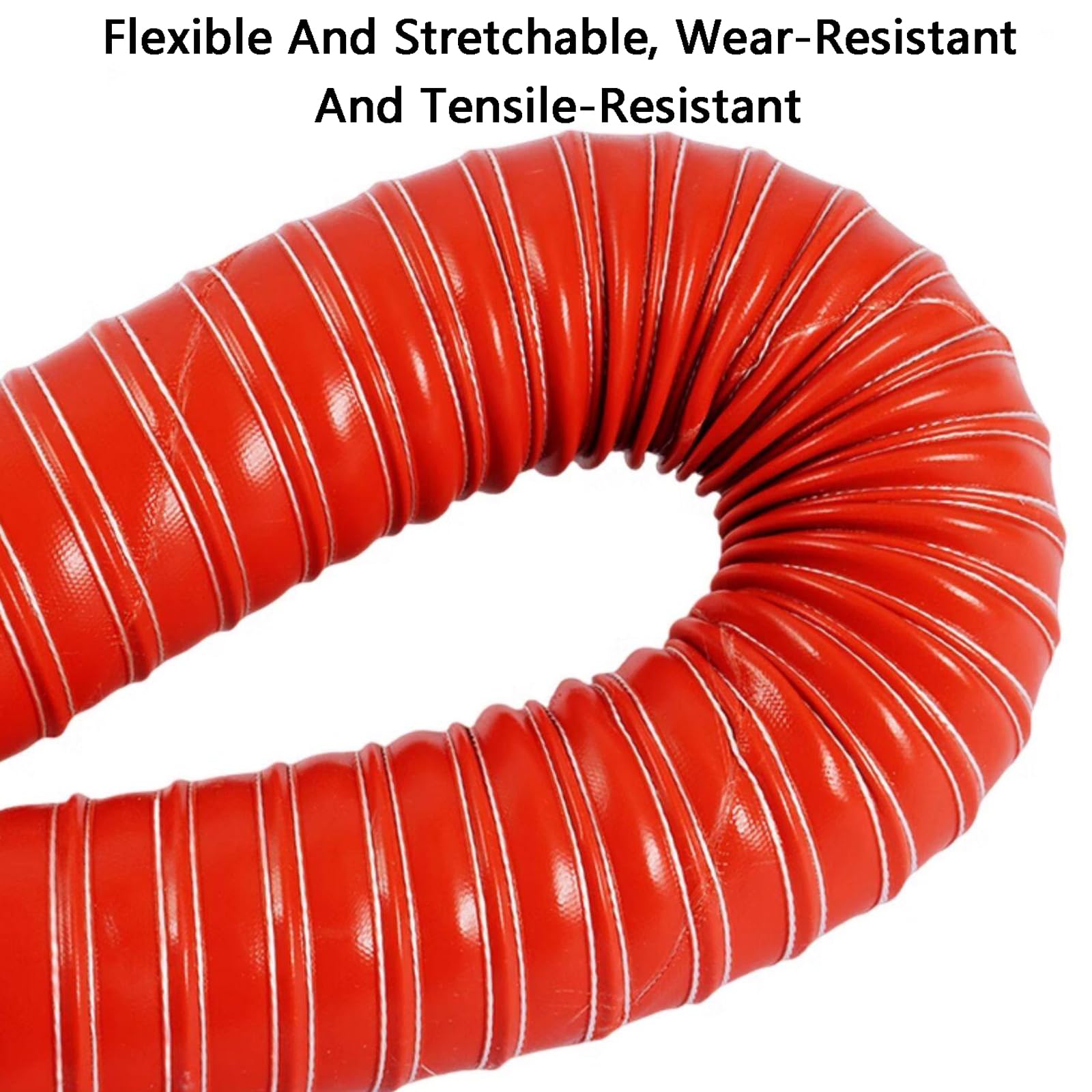 Manguera De ExtraccióN Flexible​,Tubo Flexible De Salida De Aire,Tubo Secadora Universal,Tubo De VentilacióN Resistente A Altas Temperaturas,Tubo Campana Extractora