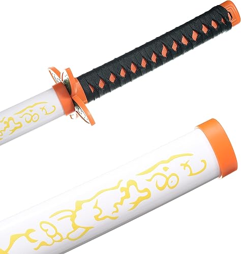 Miniatura 6 de ziqing Espada para cosplay de Demon Slayer hecha a mano, Katana de 31 pulgadas con múltiples estilos para elegir