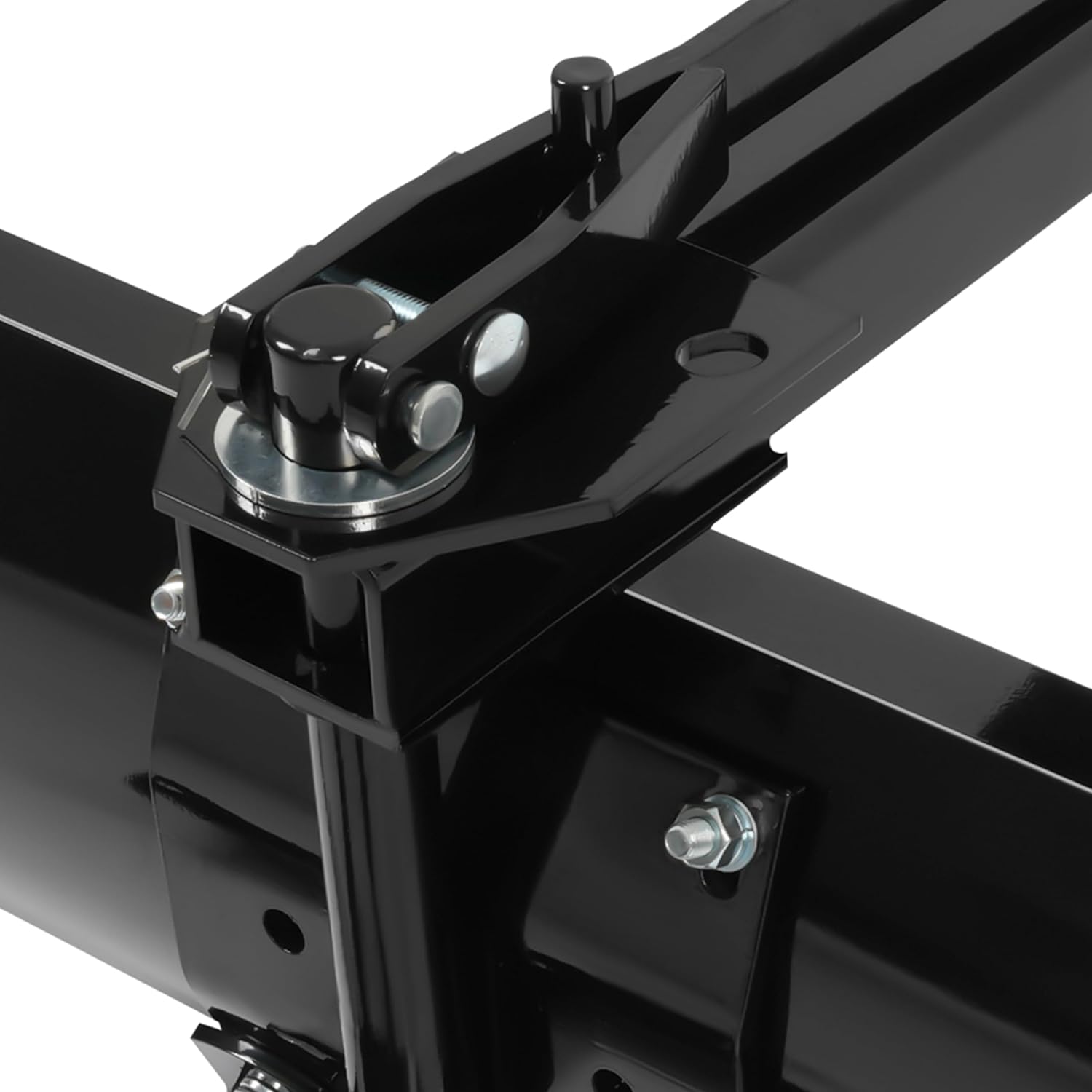 KUAFU 39.75" Box Scraper Compatible with Grader UTV ATV Lawn Tractor Attachments Tractor Box Blade Hitch Tow Suitable for Construction Landscaping /Agriculture Powder Coated Steel Black
