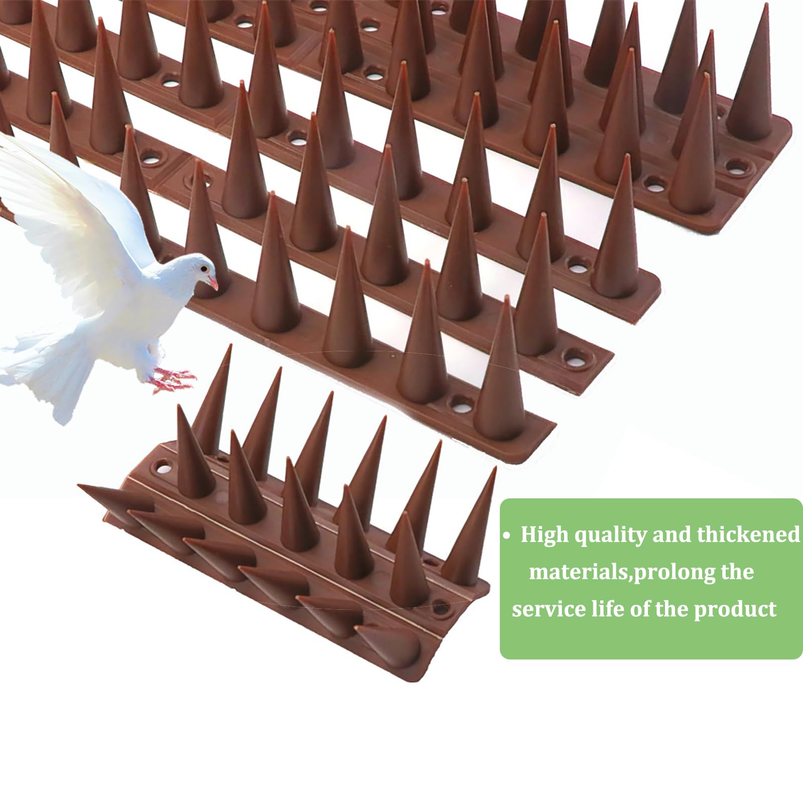 MxSplorion Bird Spikes, Pigeon Spikes for Pigeon Deterrent to Keep Bird or Animals Away - Image 4