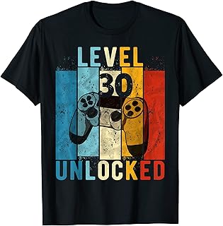 Herren Geburtstag 30 Jahre Mann Geschenk Level 30 Complete Männer T-Shirt
