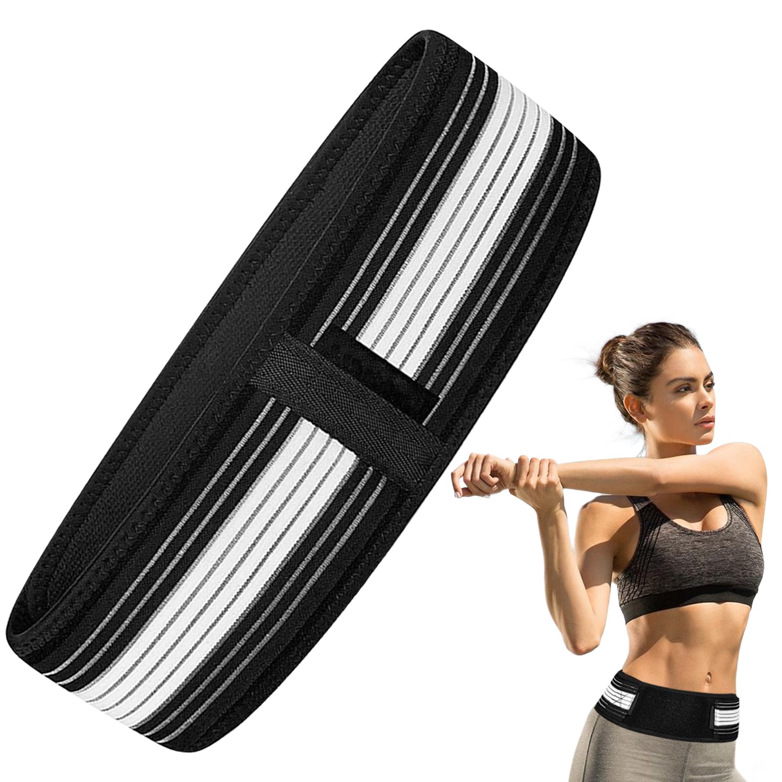 COMFORCE Cintura per sciatica con pacchetto gel, Cintura iliosacrale per uomini e donne, Cintura di supporto lombare per il sollievo della sciatica, articolazione SI, bacino, Cintura iliosacrale