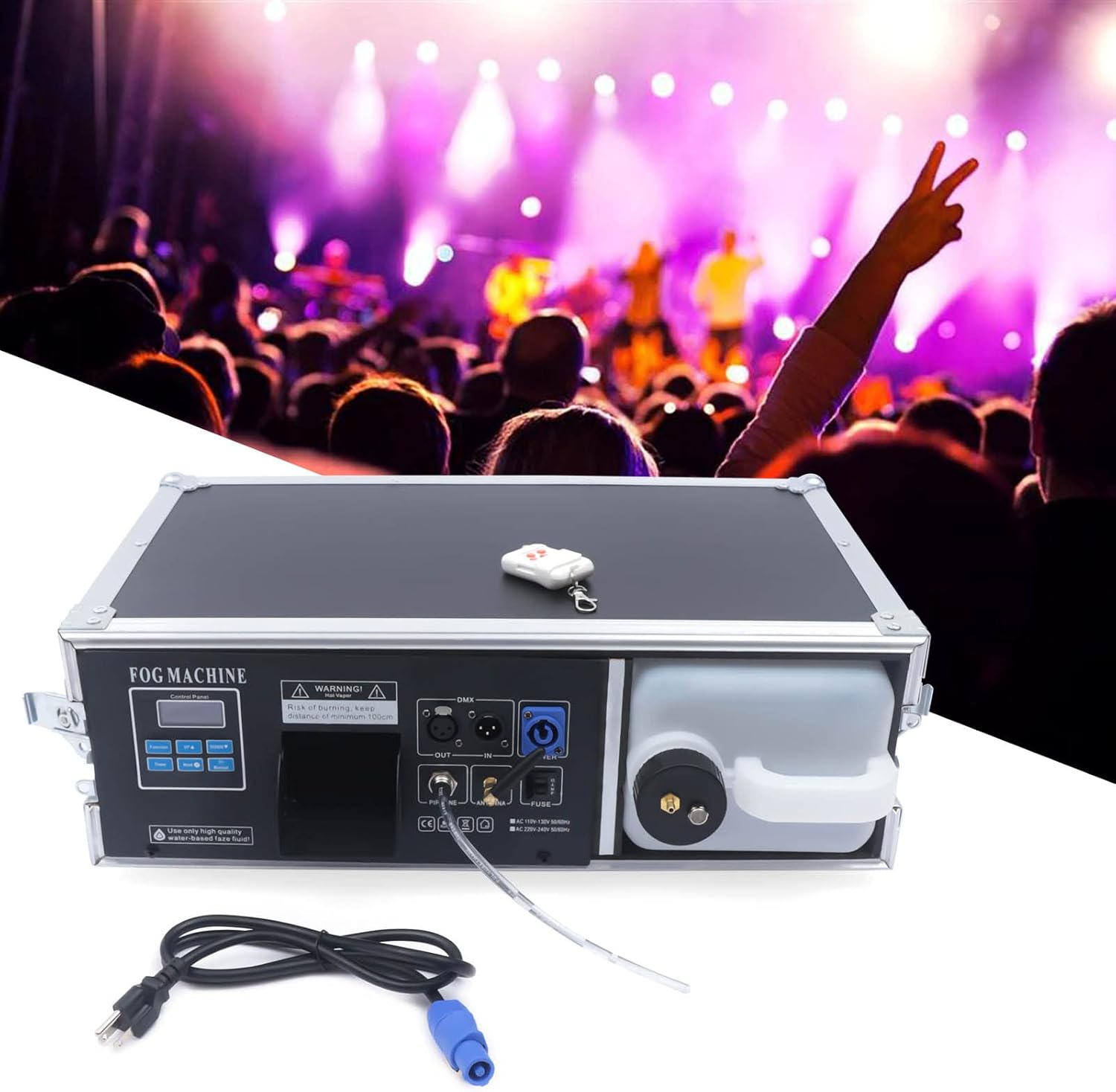 Haze Machine, 1500W Fog Machine Continuous Output