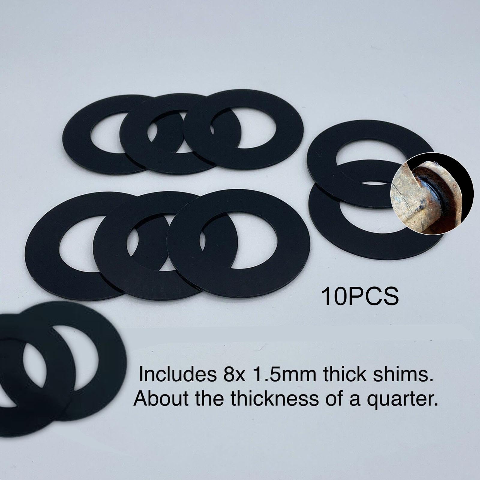 10 Rondelles de Calage de 40 Mm pour Goupilles de Godet EX33 EX35 UE50