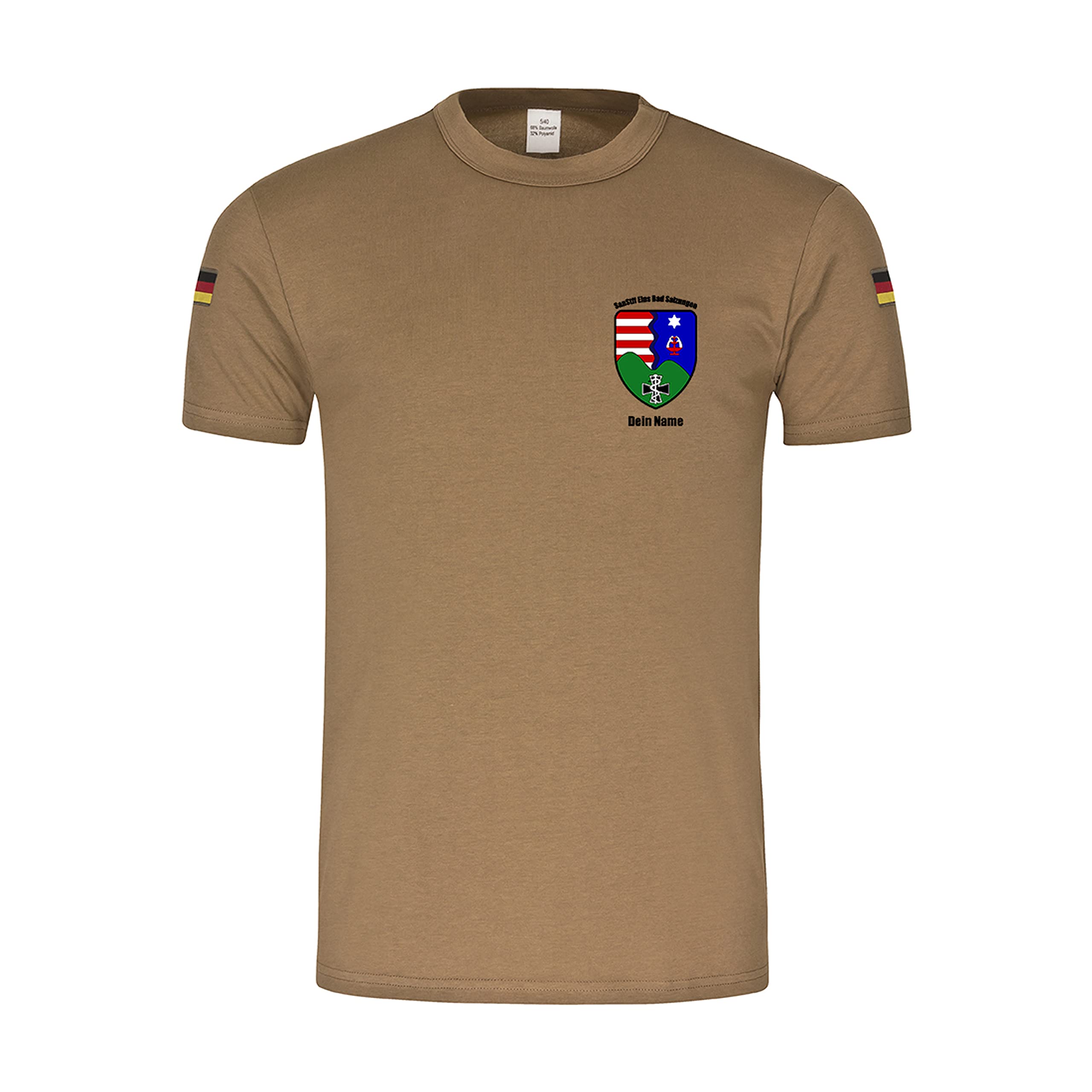 T-shirt de trompeur BW kaki taille M vêtement militaire Eins Bad Salzungen