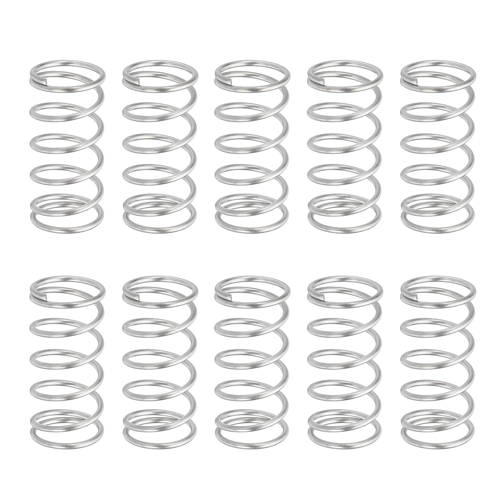 uxcell 10Pcs Compression Spring 0.8mm Wire Diameter x 10mm OD x 20mm Long — Amazon image 13