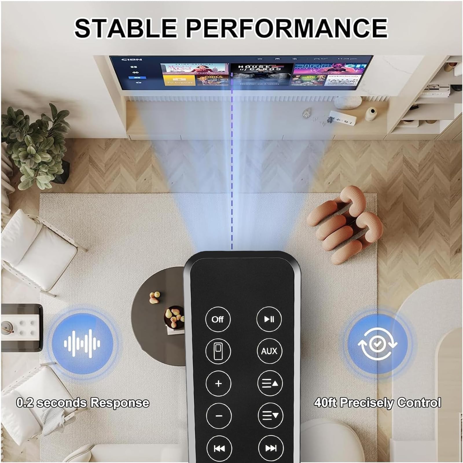 Mando a distancia de repuesto compatible con SD10
