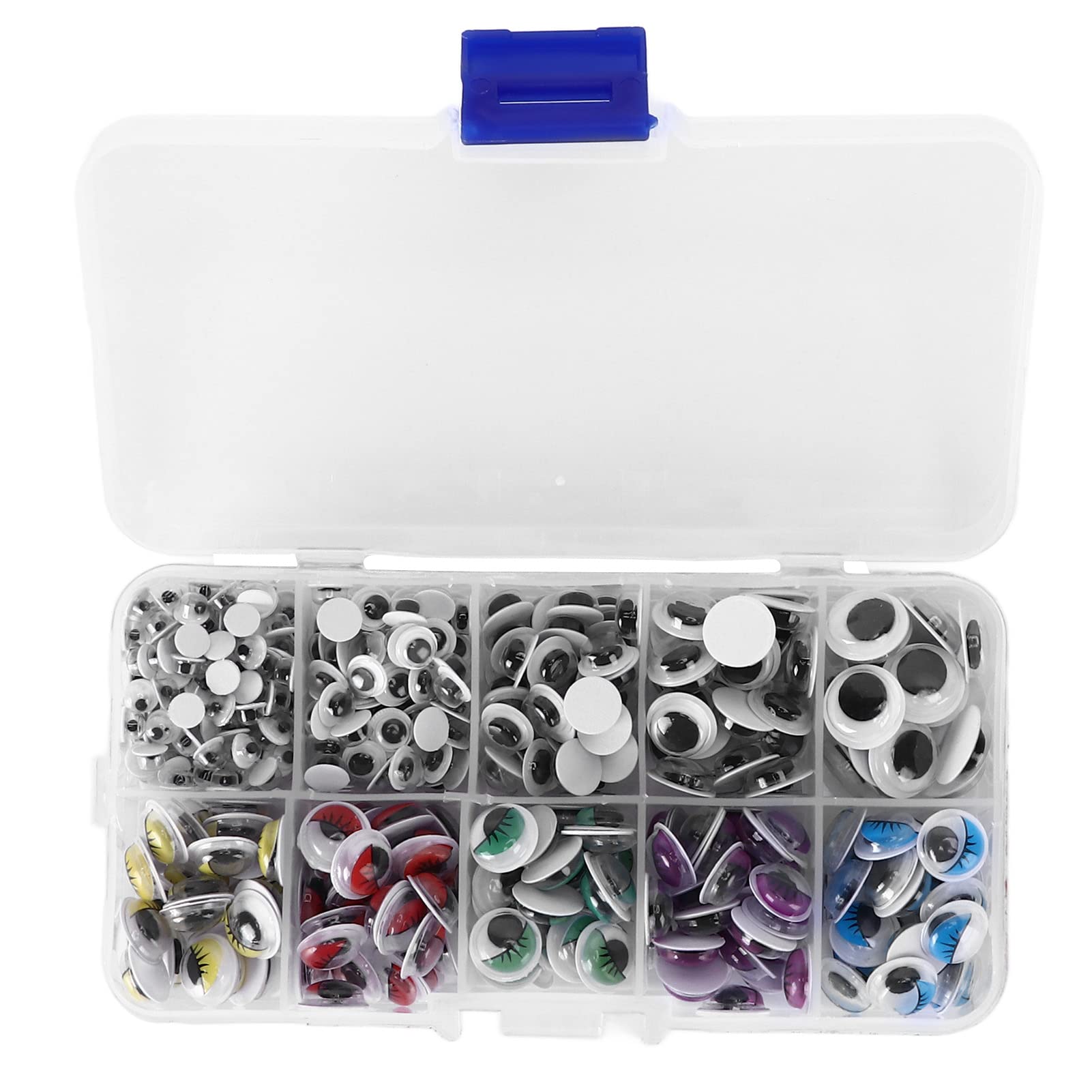 420Pcs Self Adhesive Eyes Strong Stickiness Easy to Use Multi Purpose Wiggle Eyes for Art Crafts Toys Scrapbooks