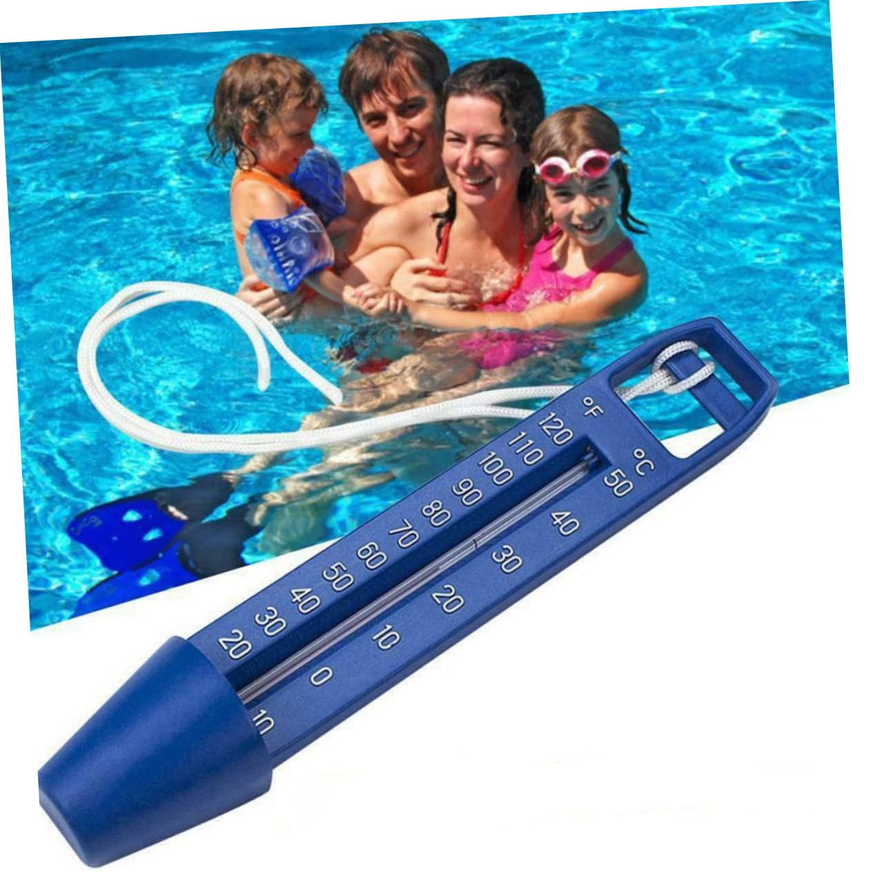 TOYANDONA Thermomètre Piscine Flottant Pieuvre - Affichage Précis Et Amusant Pour Piscines, Spas Et Bains Chauds