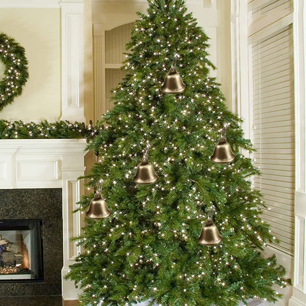 Campane Decorative In Bronzo - 36 Pezzi 42 Mm - Per Decorazioni Natalizie, Fai Da Te, Matrimoni - Stile Vintage - Foto 5