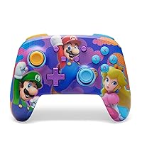 PowerA Controller Senza Fili Avanzato per Nintendo Switch - Eroi Con Spruzzi di Colore