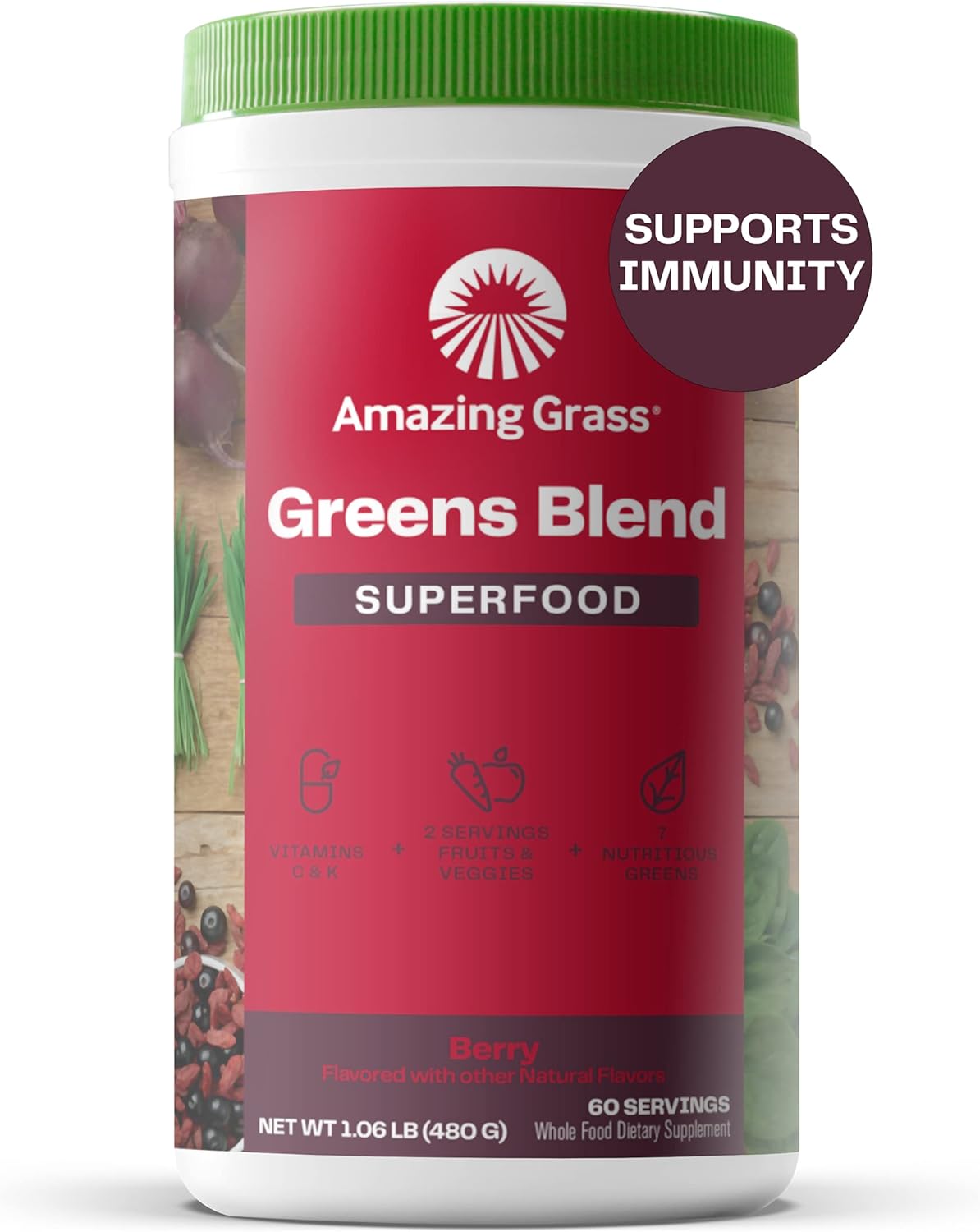 green powder blend