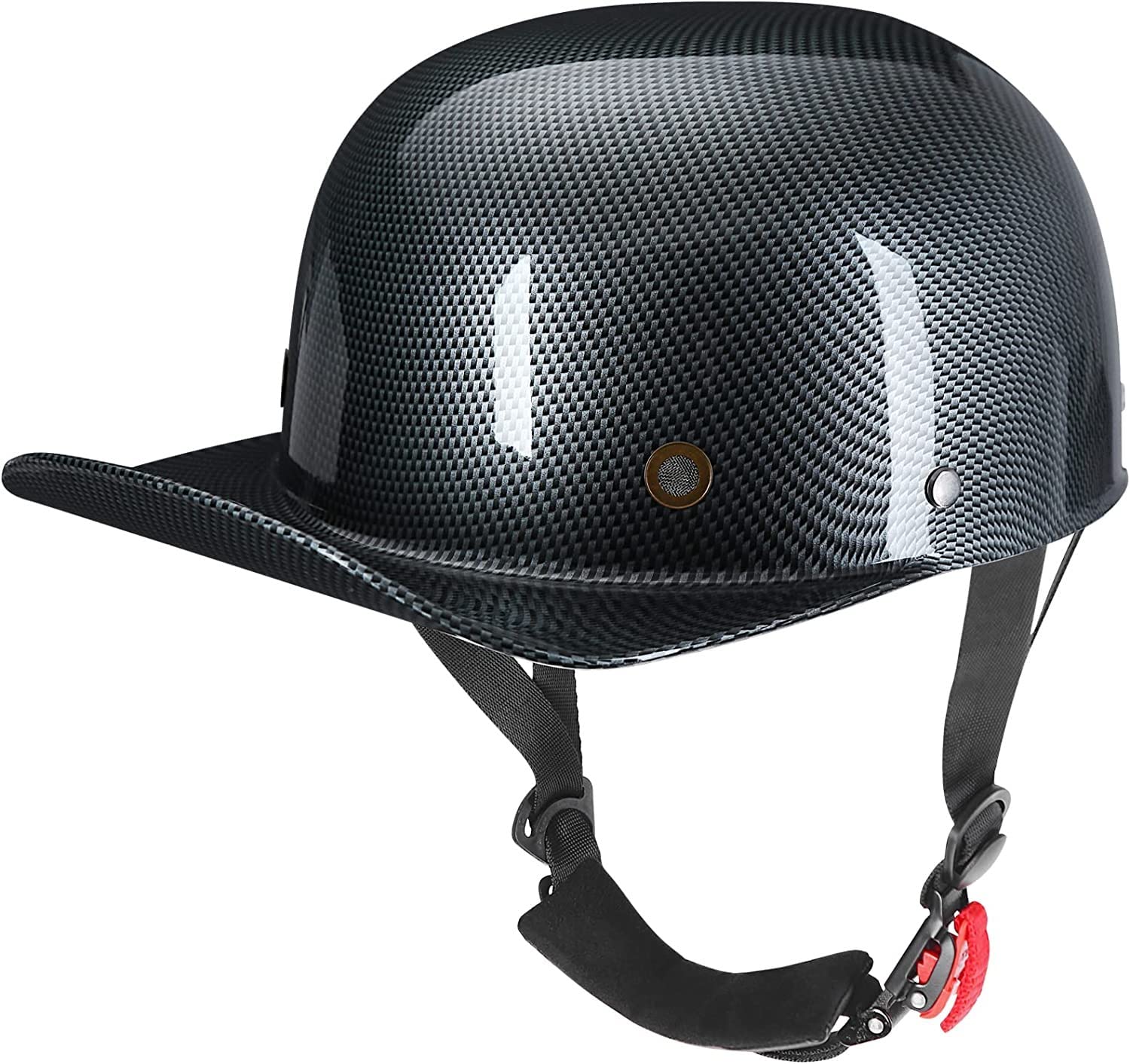 Open Face Motorrad Helm Baseball Cap Halbe Helme ECE Zertifiziert Jet Helm Herren Erwachsene Mode Motorradhelm Für Scooter Moped Street Bike