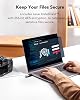 Lexar JumpDrive Fingerprint F35 PRO 128 GB USB 3.0 Flash Drive, read up to 400 MB/s/write, USB memory stick, 10 fingerprint ID allowed, memory stick, PC/Laptop (LJDF35P128G-RNBNG)