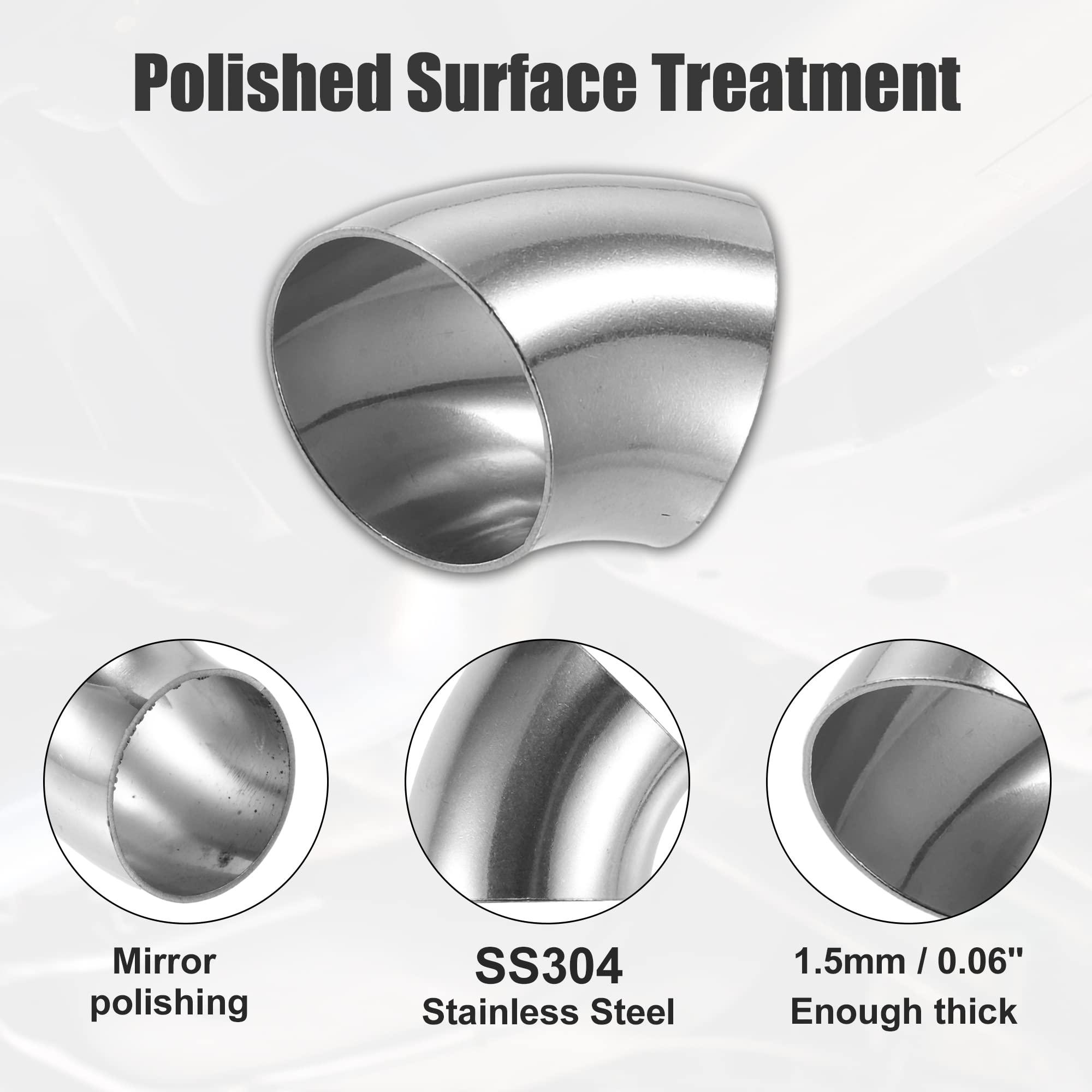 IMeistek Lot De 3 Tubes Ronds En Acier Inoxydable 304, 2 Mm De Diamètre Extérieur X 0,3 Mm D'épaisseur, 300 Mm De Long, Tubes Droits Industriels Droits Et Ronds