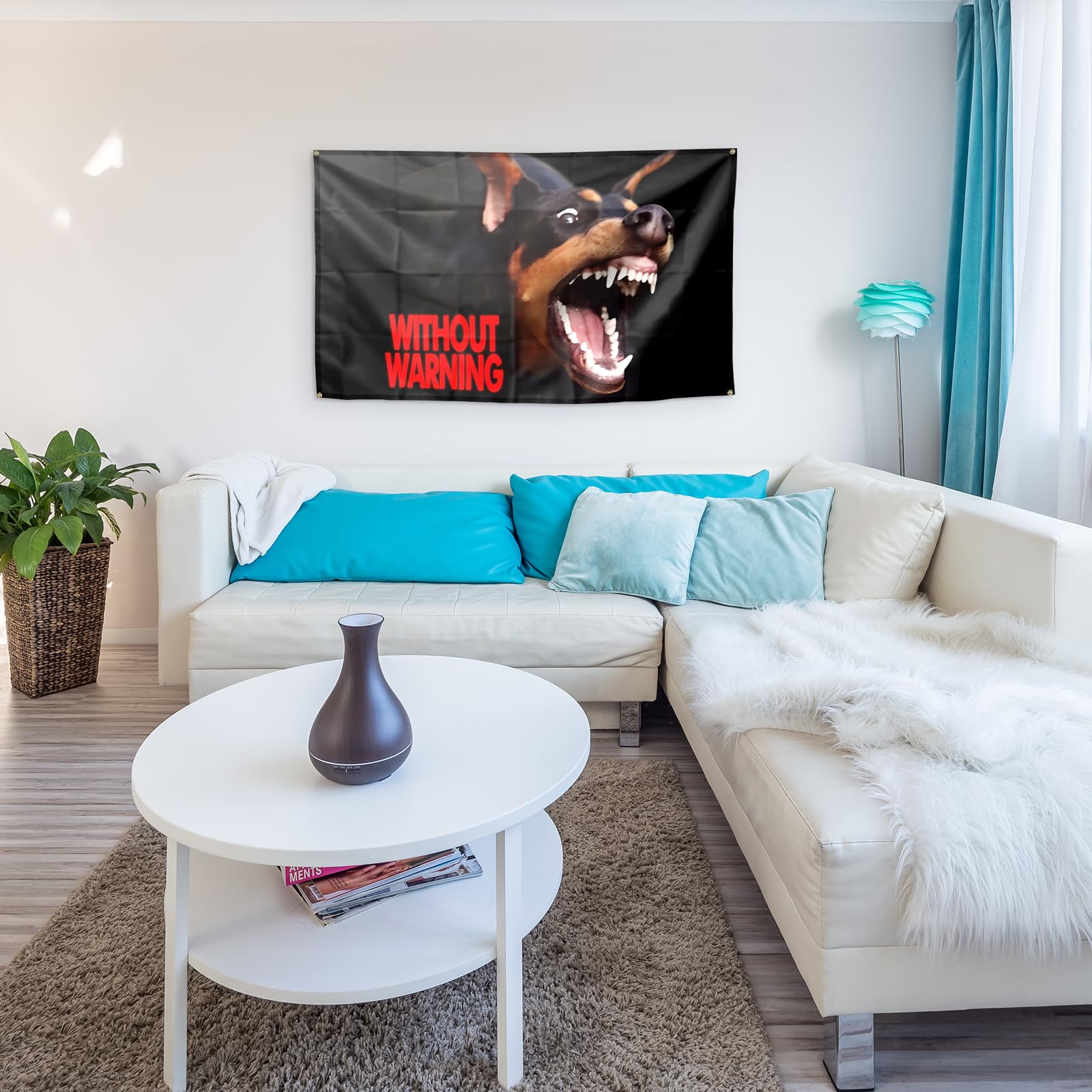 Capybara-Flagge 90x150 Cm – Aus Polyester, UV-beständig, Wasserdicht, Für Innen & Außen, Mit 4 Ösen