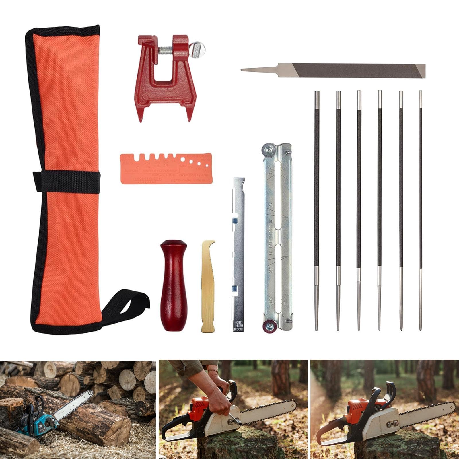 Set Lima Per Catena Metallo 13 Pezzi