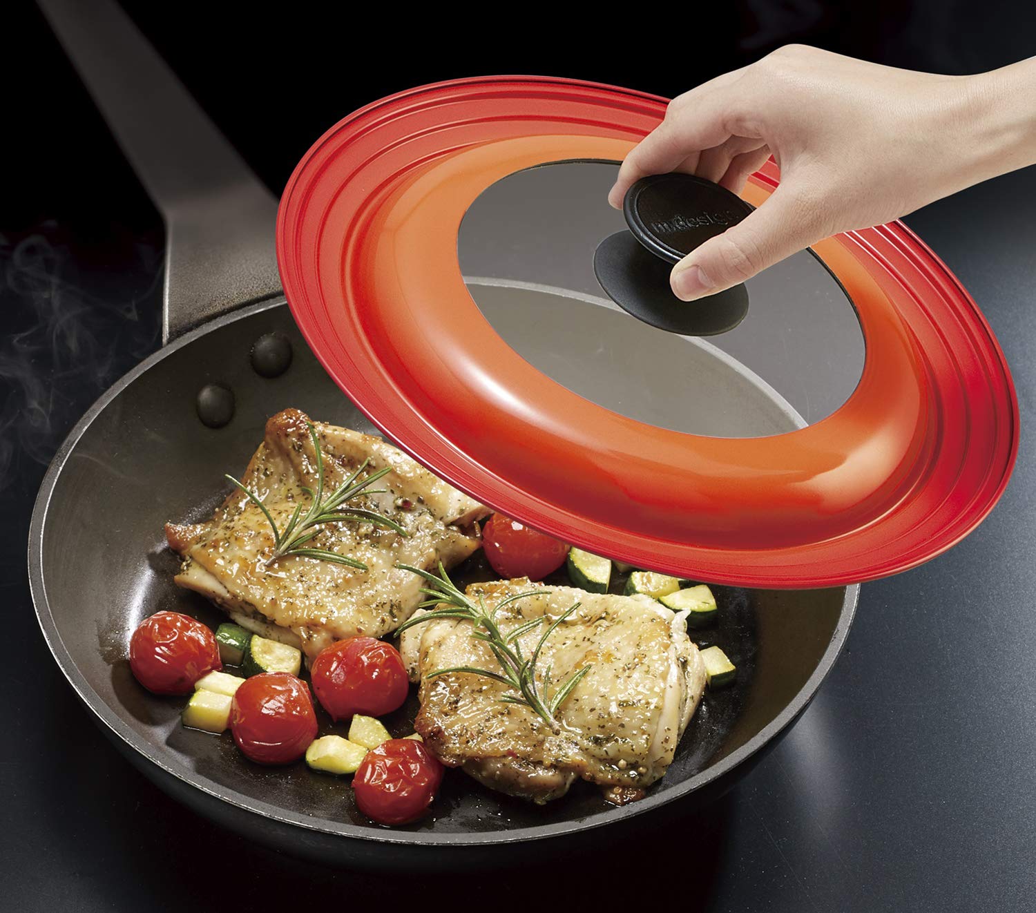 Amazon.co.jp: 万年 フライパンカバー m.design M (24・26・28cm) CMD