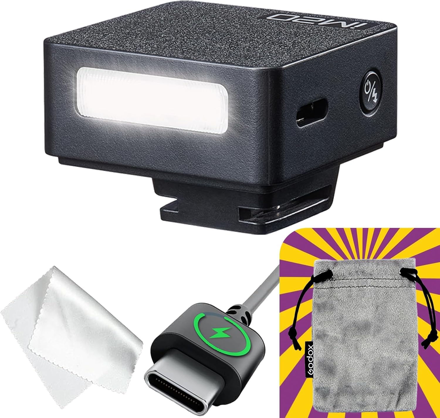 Amazon | Godox iM20 カメラフラッシュ 消しゴムサイズのマニュアル