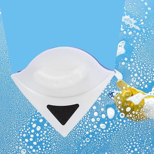 Miniatura 7 de Limpiador de ventanas de doble cara Limpiaparabrisas de vidrio, herramientas magnéticas para ventanas de casa, cepillo de lavado magnético ajustable