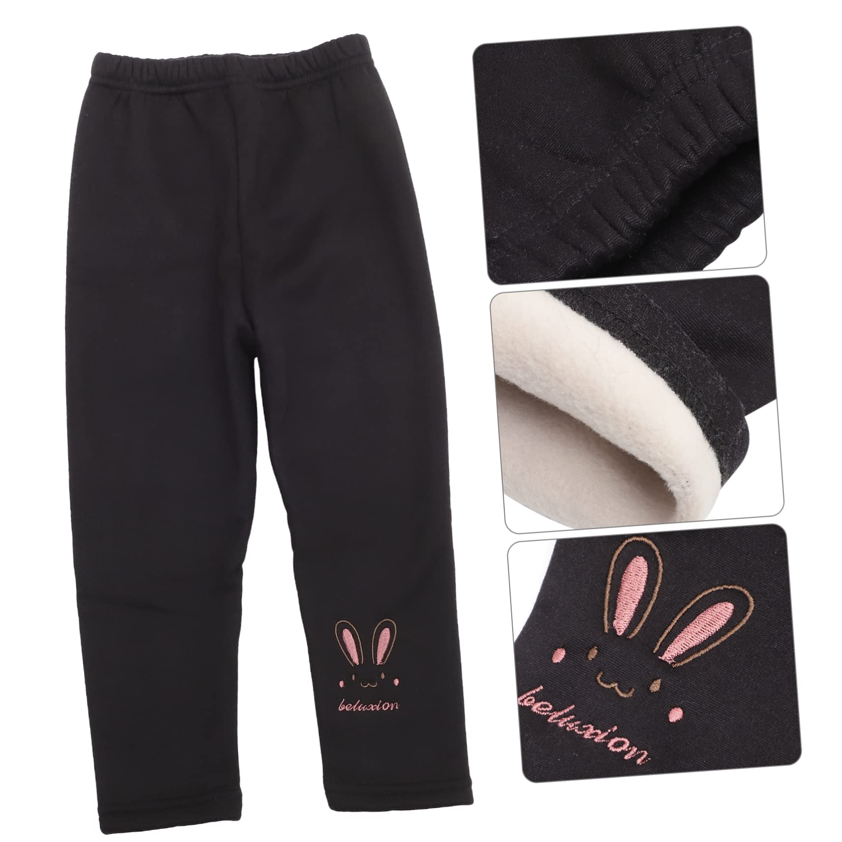 GALPADA 3 Piezas Polainas De Bebé Polainas Para Niñas Leggins Con Forro Polar Para Niños Polainas Con Forro Polar Para Niñas Leggins Forrados Para Niñas Chica Algodón Medias Invierno