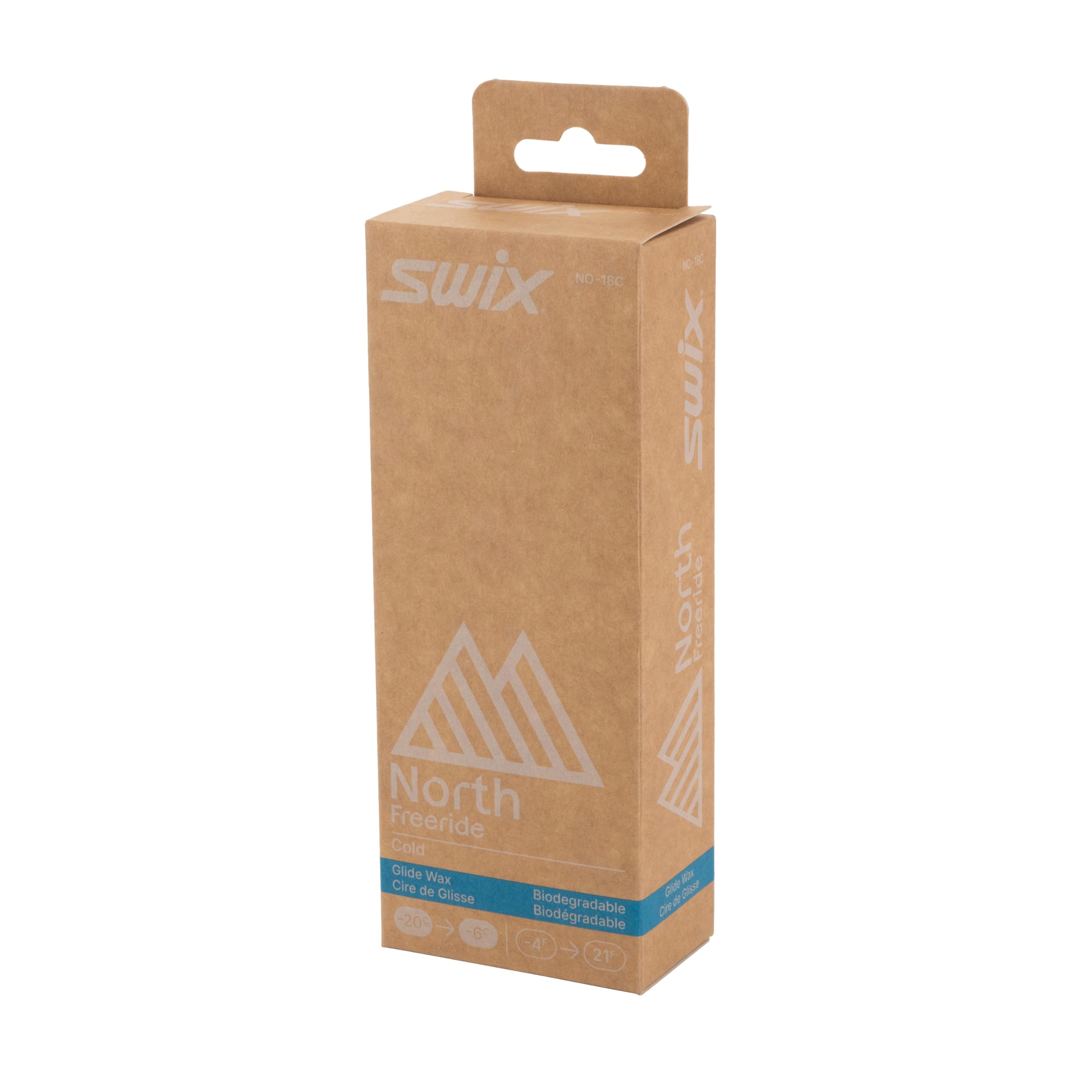 Amazon.com : Swix NORTH Speed Brick Freeride Wax - Solid Bar Blue
