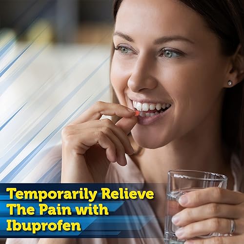 Miniatura 3 de Timely Ibuprofeno 200mg 200 comprimidos  Comparado con Advil Tablets  Tabletas de alivio del dolor y reductor de fiebre  para alivio del dolor de