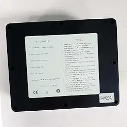 Cadeiras de Rodas Elétricas, Bateria Li-Ion 24V 20Ah