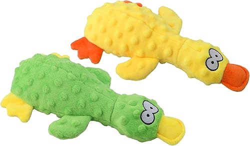 Juguetes chirriantes para perros, juguetes duraderos de peluche arrugados para masticar, juguetes interactivos para perros pequeños, medianos y