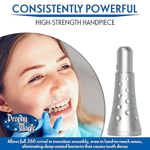 Miniatura 4 de Prophy Magic NOSECONE - Cono de nariz tipo E 11 y giratorio 360 totalmente autoclave