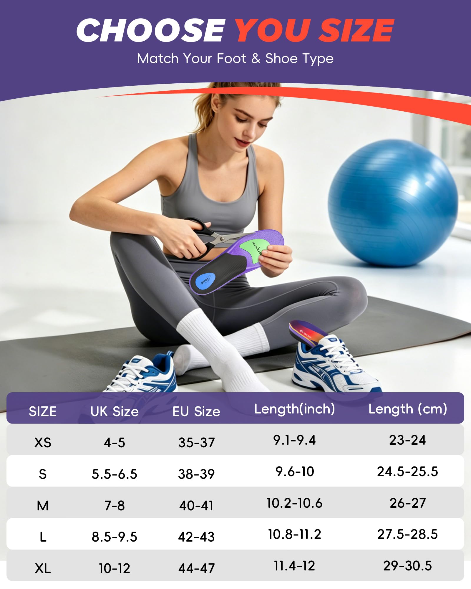 GelActiv sportowe wkładki dla mężczyzn