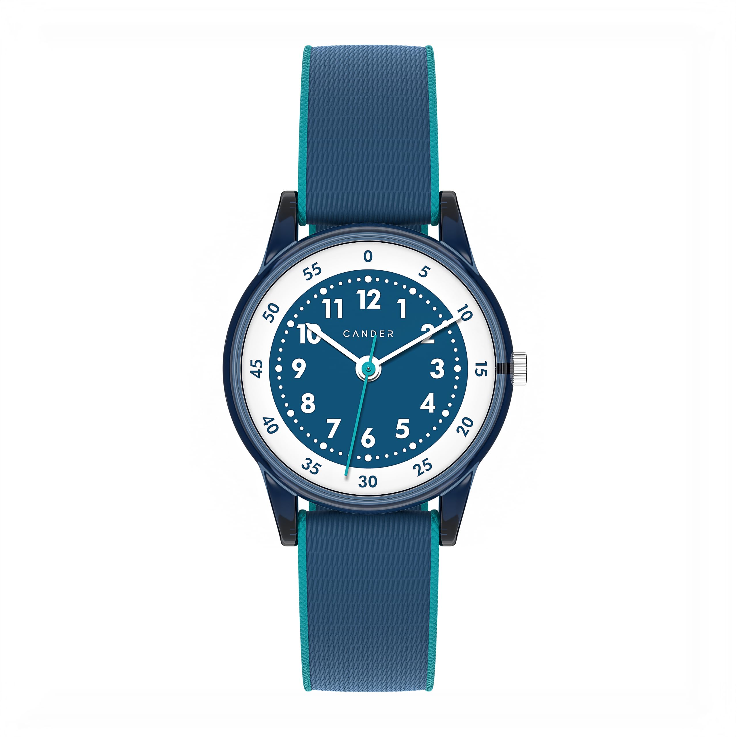 Cander Berlin MNA 1630 U Armbanduhr Kinder Mädchen 3 ATM wasserdicht Blume rosa