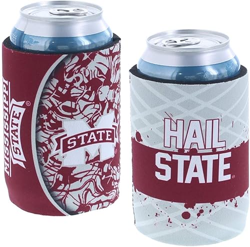 Miniatura 8 de Kolder College Team - Juego de 2 soportes para latas aislados con logotipo de equipo universitario Tecnología de Louisiana (Bulldogs)