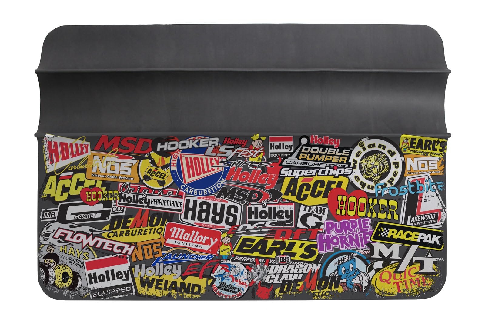 Snapklik.com : 36-445 Sticker Bomb Fender Cover