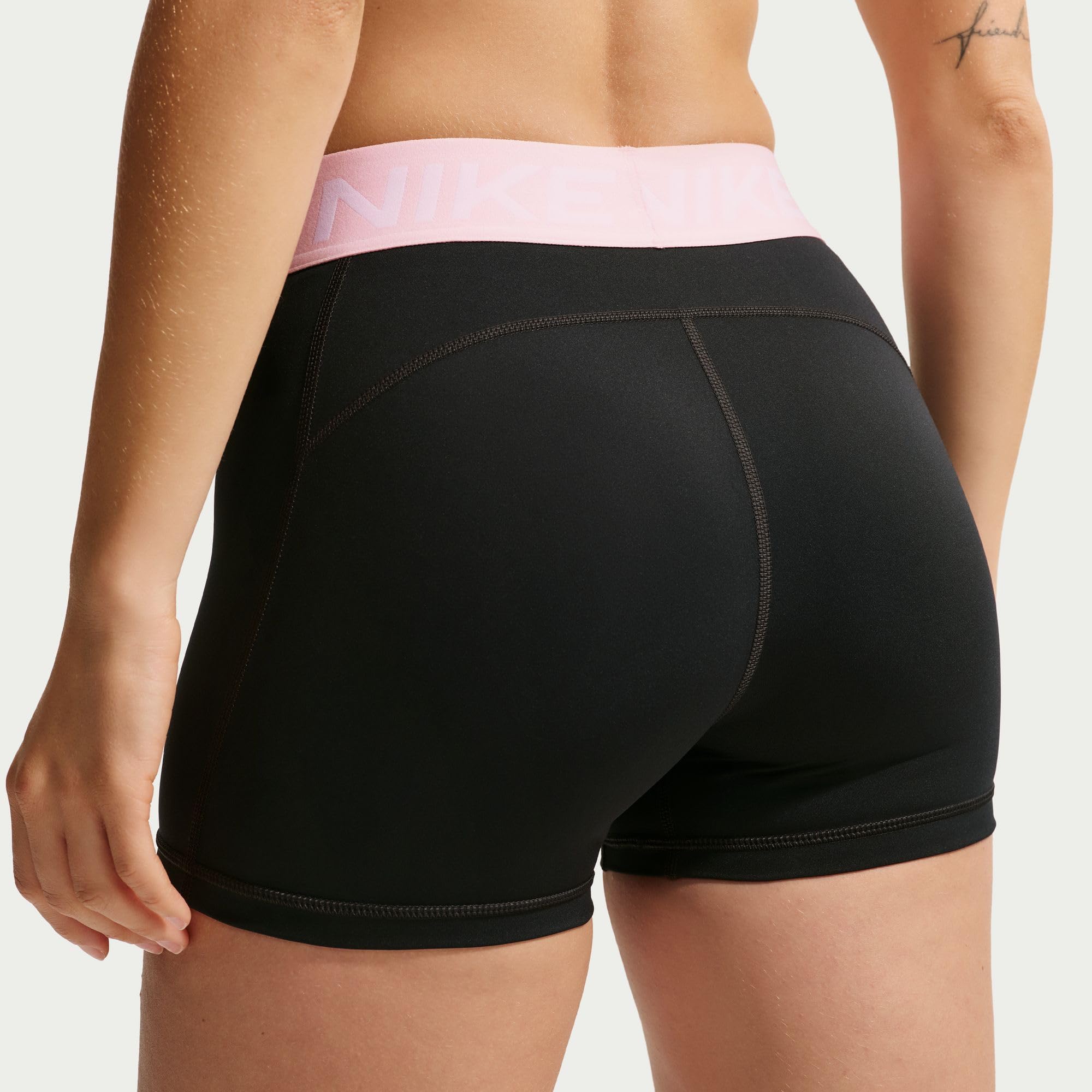NIKE Nike Pro Bike Shorts (Ca. 7,5 Cm) Mit Mittelhohem Bund Für Damen - Shorty Kobiety