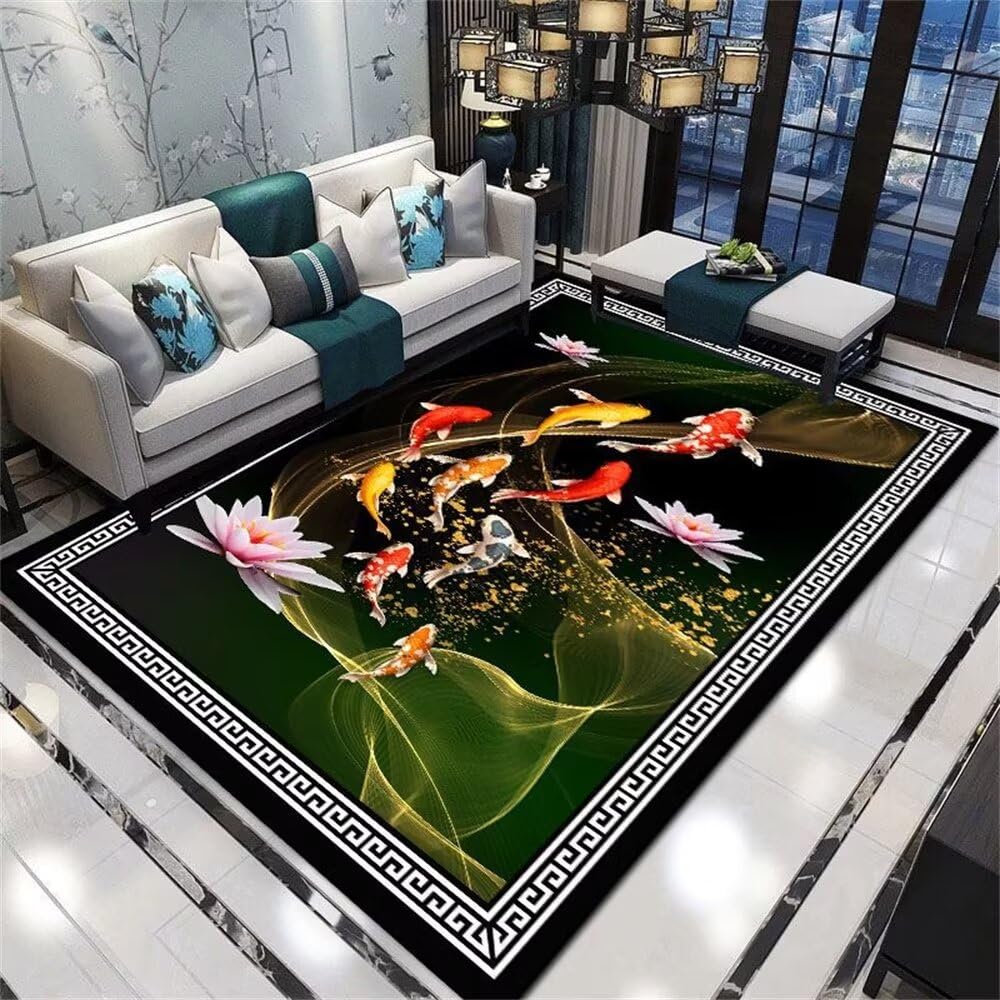 Tapis de sol gamer vert anti-humidité et ultra résistant à l'usure 100x200
