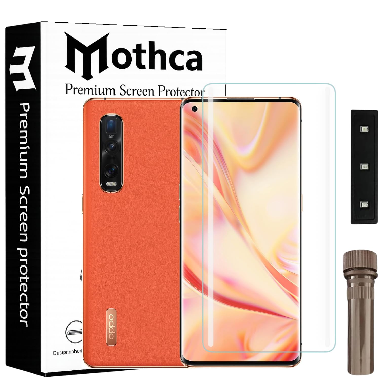Mothca Premium Curved UV Tempered Glass Screen Protector for Realme GT 6 / GT 6T | HD Clear | Full Screen Coverage (Pack of 1) — Amazon image 22