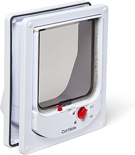 Cat Mate Electromagnetic Cat Flap - White product image