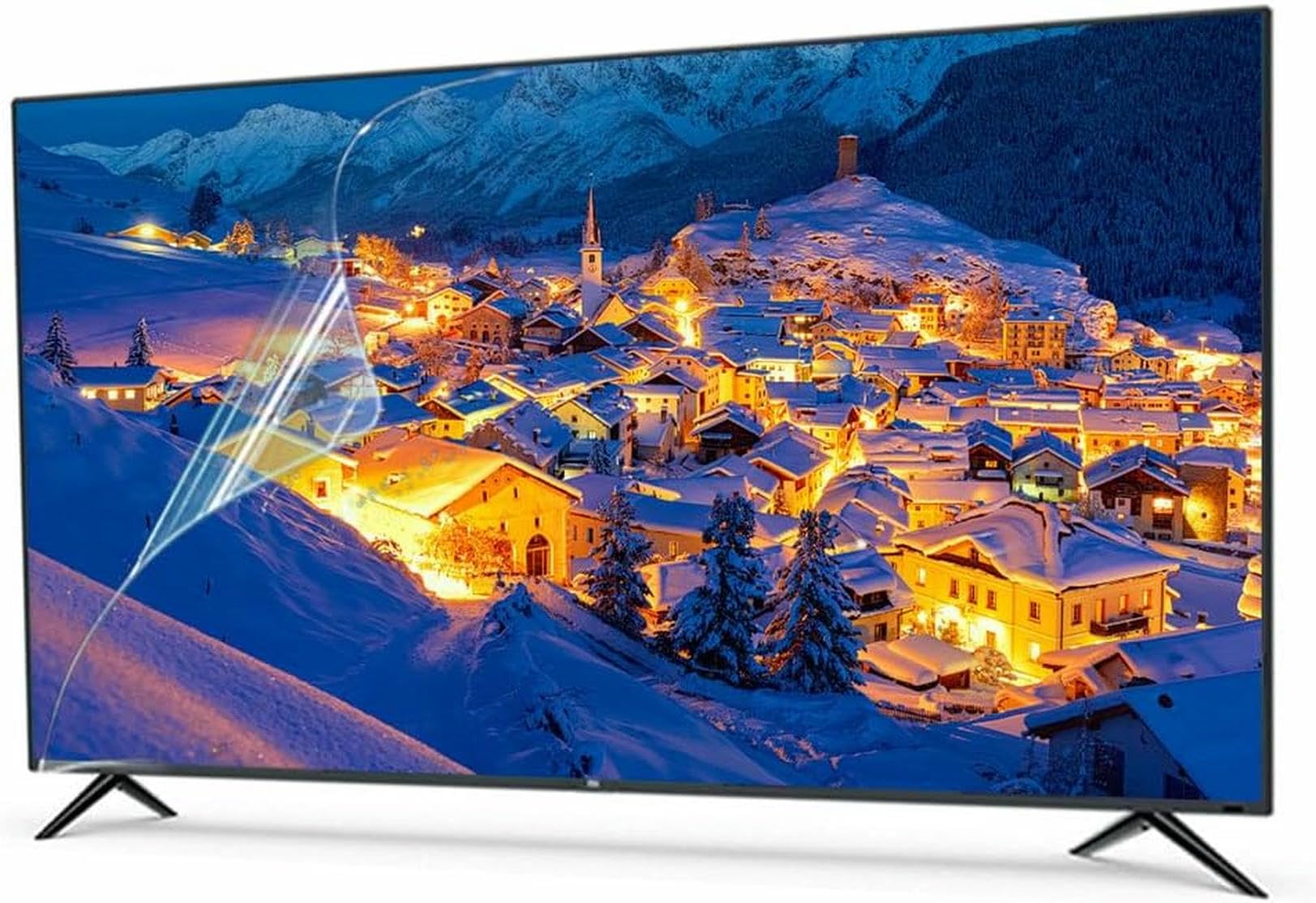 Folia ochronna na ekran telewizora, Odporna na zarysowania folia odporna odblaski do telewizora(47"(1044x590mm/41.1x23.22in))