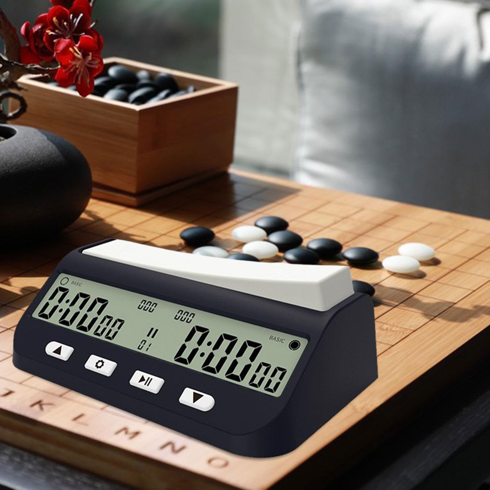 Digitaler Schach Timer, Tragbarer Professioneller Spiel Timer für Chinesisches Schachspiel