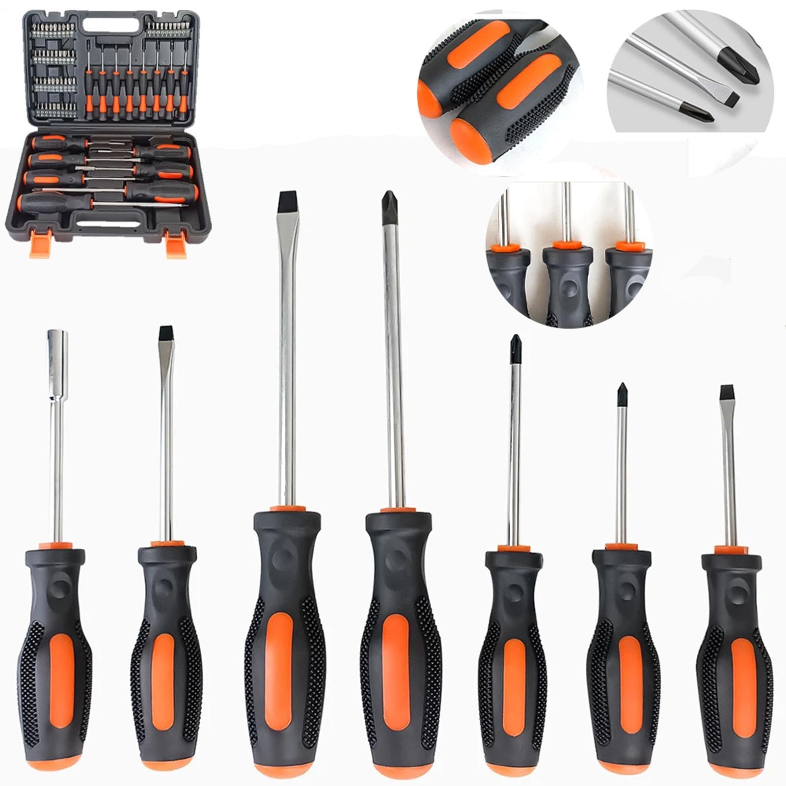 Juego de Destornilladores 66 piezas de puntas precisión reparación | Kit de destornilladores para gafas, relojes, electrónica, gafas de sol y computadora