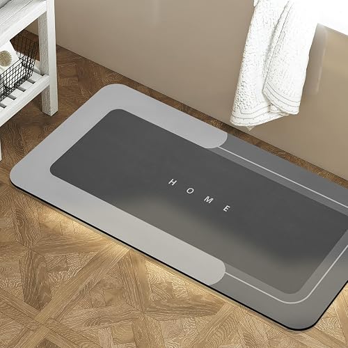 Housego Absorbent Bath Mat, Quick Dry Bath Rug, 16.93x34.65 Inch,