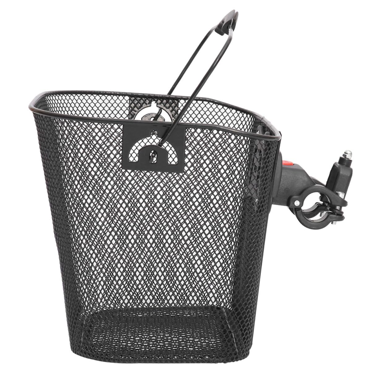 Didiseaon Detachable Front Bike Basket Metal Storage Holder Lightweight Iron Multi-function Riding Basket with Large Capacity for Shopping and Traveling
