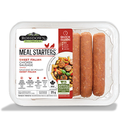 Product image of Premium Chicken or Turkey Sausages, 350–375 g