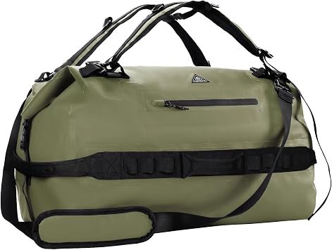 Haimont 60L/90L Waterproof Dry Duffle Backpack IPX7 Heavy Duty Roll Top Gear Bag for Boating Kayaking Camping Travel