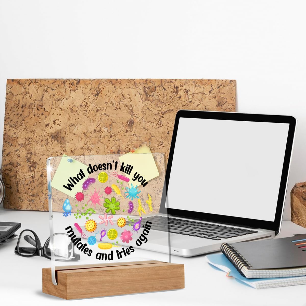 Biology Gifts for Women Men, Microbiology Gift, Funny Science Gifts image 3