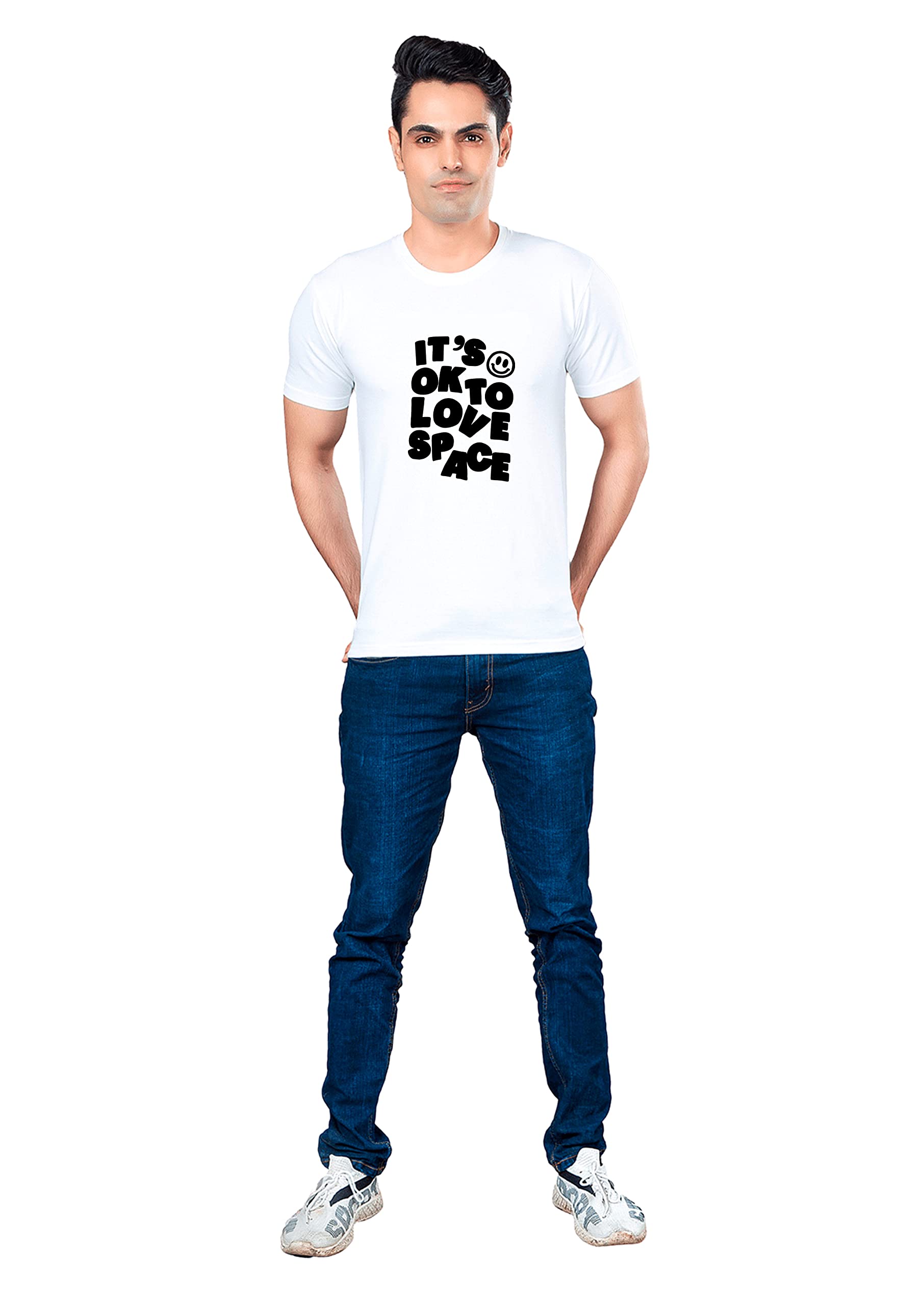 KATCH KLOTHING Bio-Wash Cotton T-Shirt for Men | Printed Half Sleeves T-Shirts